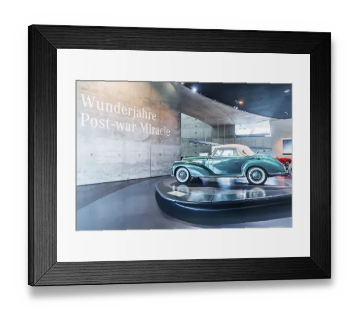 Framed Print : Mercedes-Benz 300s Cabriolet A from 1954