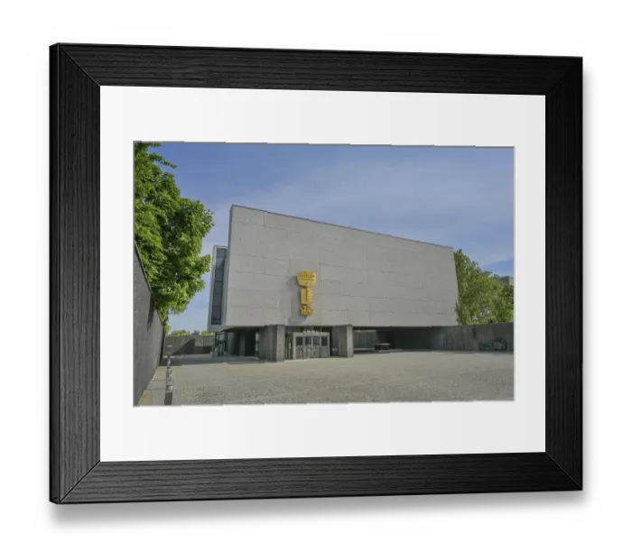 Framed Print : Memorial Church Maria Regina Martyrum Berlin