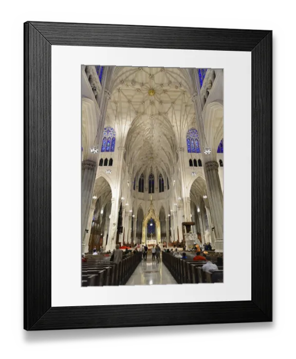 Framed Print : Saint Patricks Old Cathedral or Old St