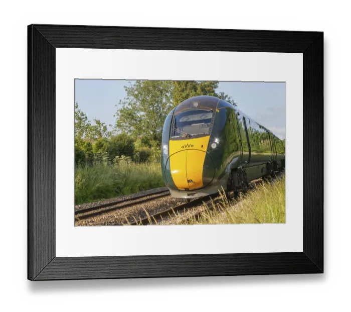 Framed Print : GWR British Rail Class 800 Inter City Express train Framed Print : GWR British Rail Class 800 Inter City Express train