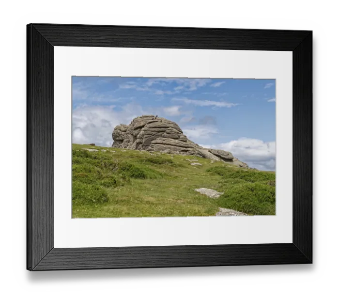 Framed Print : The Haytor Rocks in Dartmoor National Park Framed Print : The Haytor Rocks in Dartmoor National Park