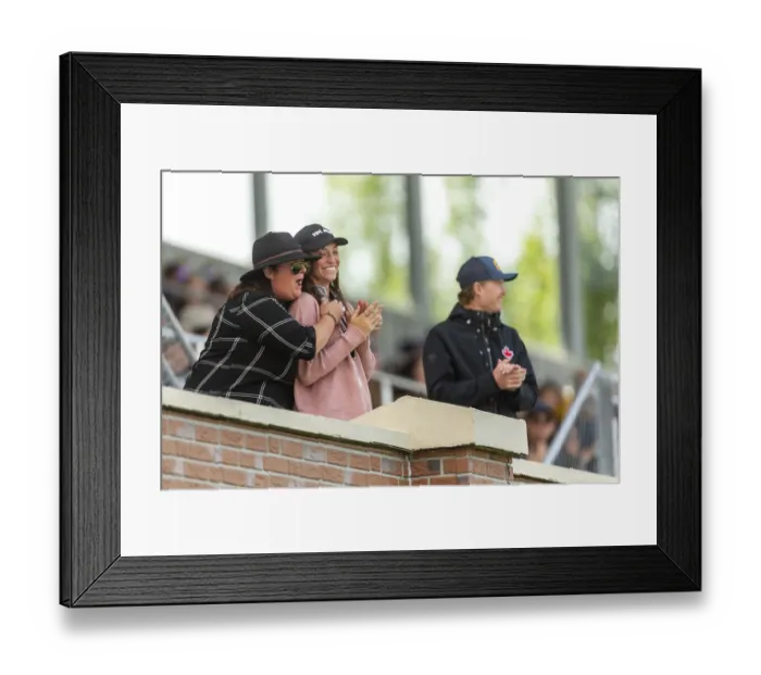 Framed Print : American rider Adelaide Toensing