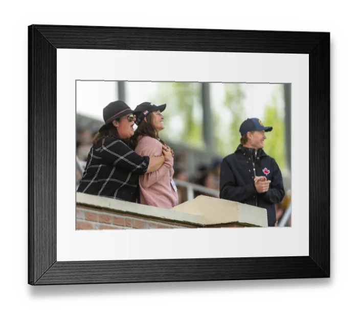 Framed Print : American rider Adelaide Toensing Framed Print : American rider Adelaide Toensing