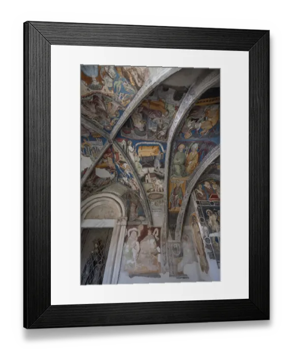Framed Print : Cathedral cloister around 1370 Framed Print : Cathedral cloister around 1370