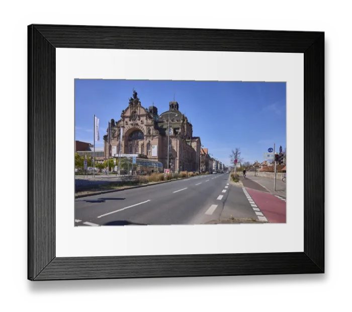 Framed Print : Nuremberg State Theatre, architect Christian Heinrich Seeling Framed Print : Nuremberg State Theatre, architect Christian Heinrich Seeling
