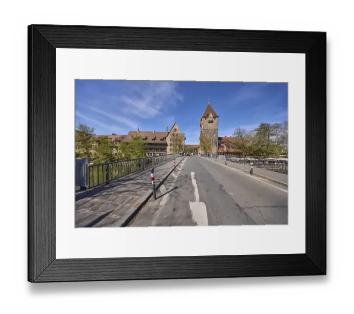 Framed Print : Schuldturm, historical buildings
