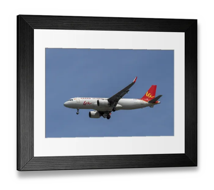 Framed Print : Aircraft GX Airlines, B-32J2, Airbus A320neo