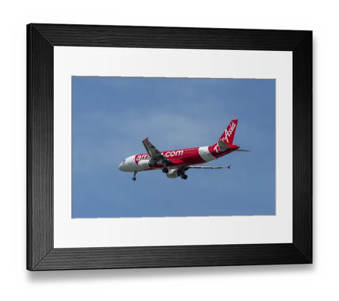 Framed Print : Aircraft Thai AirAsia, HS-ABQ, Airbus A320-200 Framed Print : Aircraft Thai AirAsia, HS-ABQ, Airbus A320-200