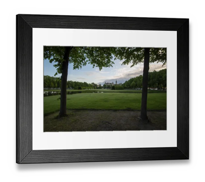 Framed Print : Schwerin Castle in the distance Framed Print : Schwerin Castle in the distance