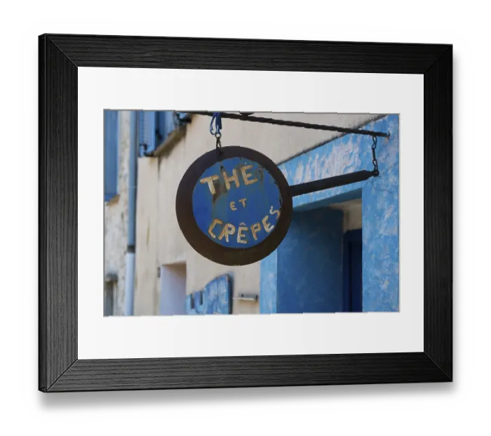 Framed Print : Picturesque mountain village overlooking the sea Framed Print : Picturesque mountain village overlooking the sea