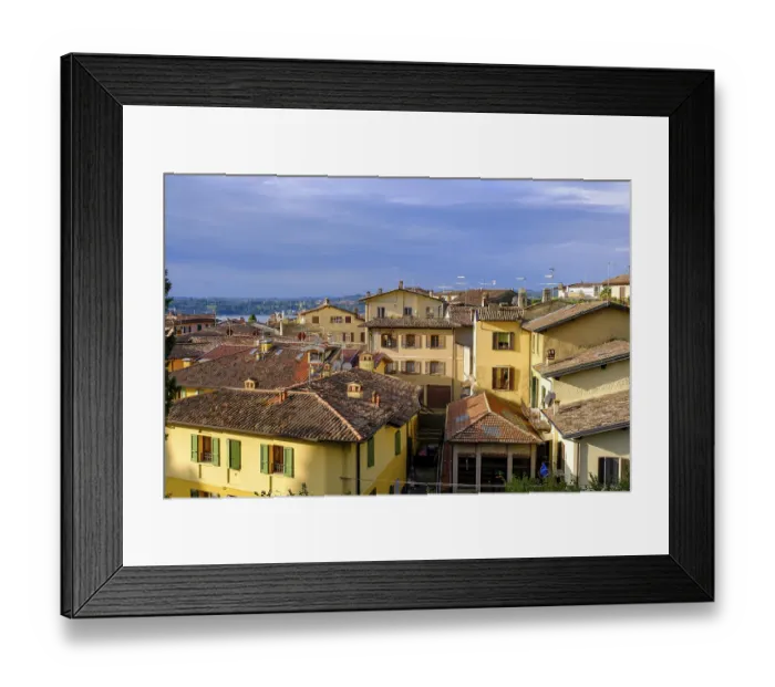 Framed Print : Gardone Riviera, on Lake Garda, Lombardy, Italy Framed Print : Gardone Riviera, on Lake Garda, Lombardy, Italy