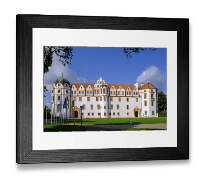 Framed Print : Celle Castle, Celle, Luneburg Heath