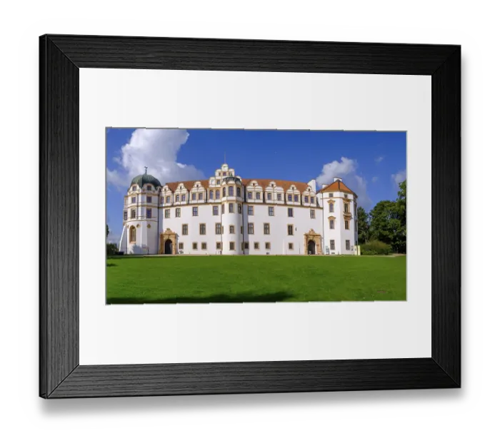 Framed Print : Celle Castle, Celle, Luneburg Heath