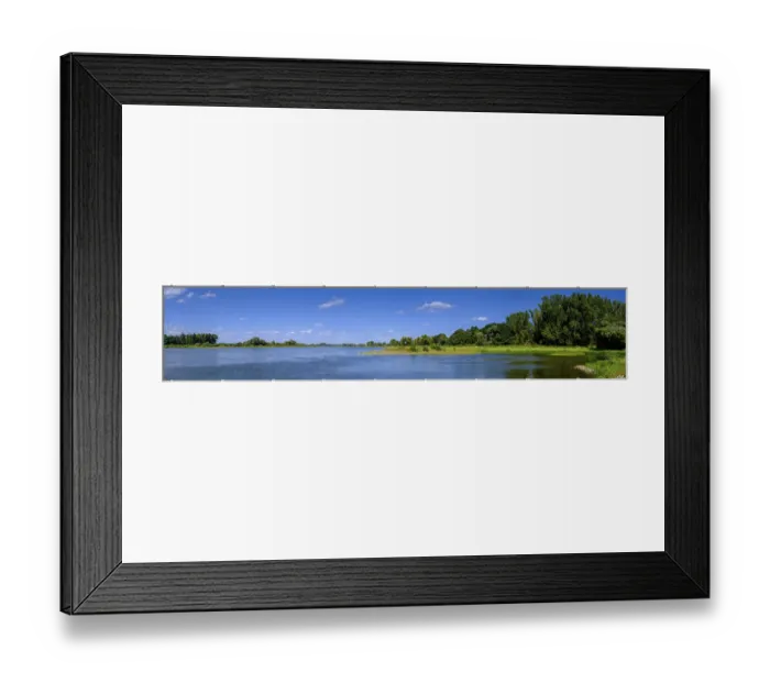 Framed Print : Elbe near Havelberg, Saxony-Anhalt, Germany