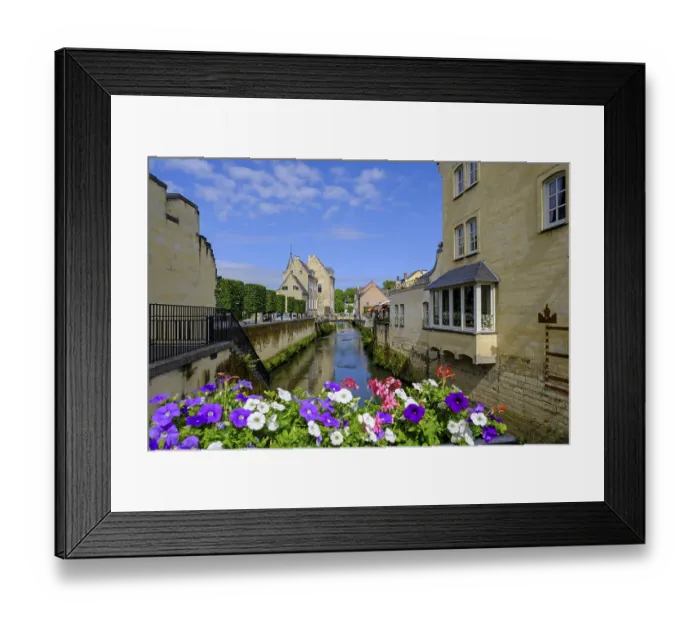 Framed Print : Kleine Geul, Valkenburg aan de Geul