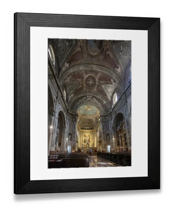 Framed Print : Church Chiesa di Santa Maria Inviolata