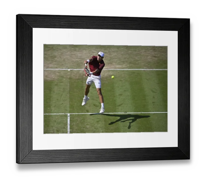 Framed Print : Brandon Nakashima USA Action Tennis Framed Print : Brandon Nakashima USA Action Tennis