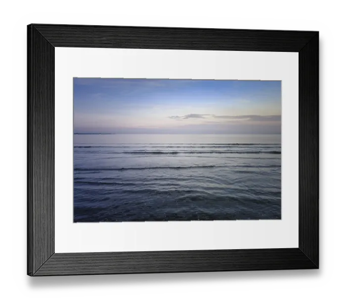 Framed Print : Baltic Sea in Scharbeutz, Schleswig-Holstein
