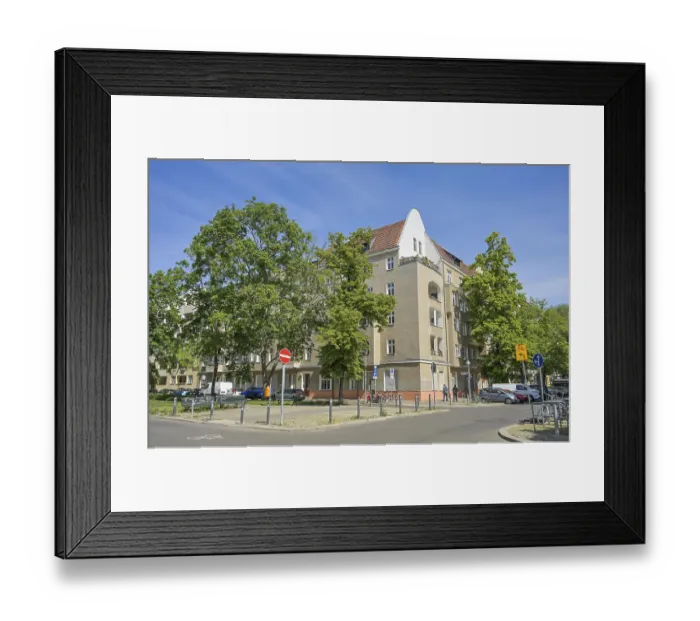 Framed Print : Residential building, African Quarter
