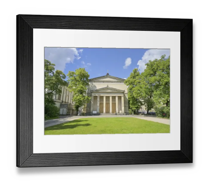 Framed Print : Elisabeth Church, InvalidenstraBe Framed Print : Elisabeth Church, InvalidenstraBe