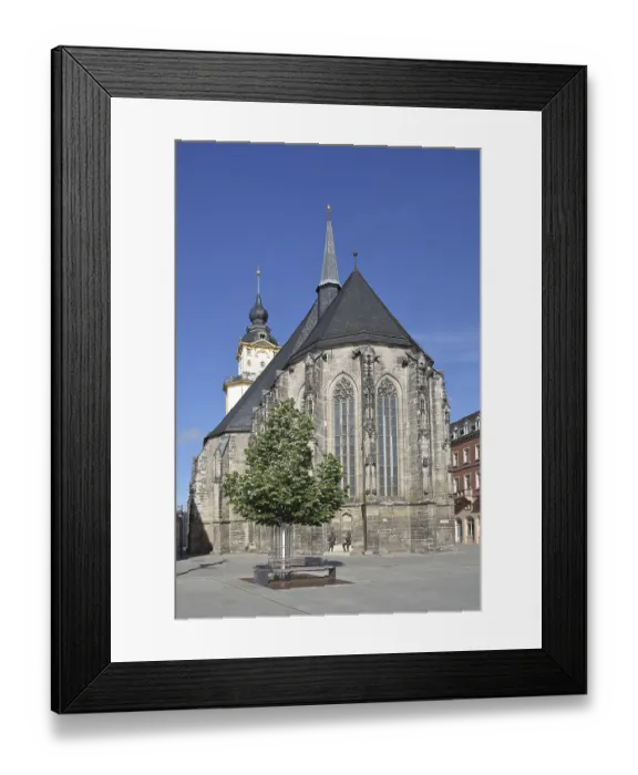 Framed Print : Late Gothic St Mary's Church