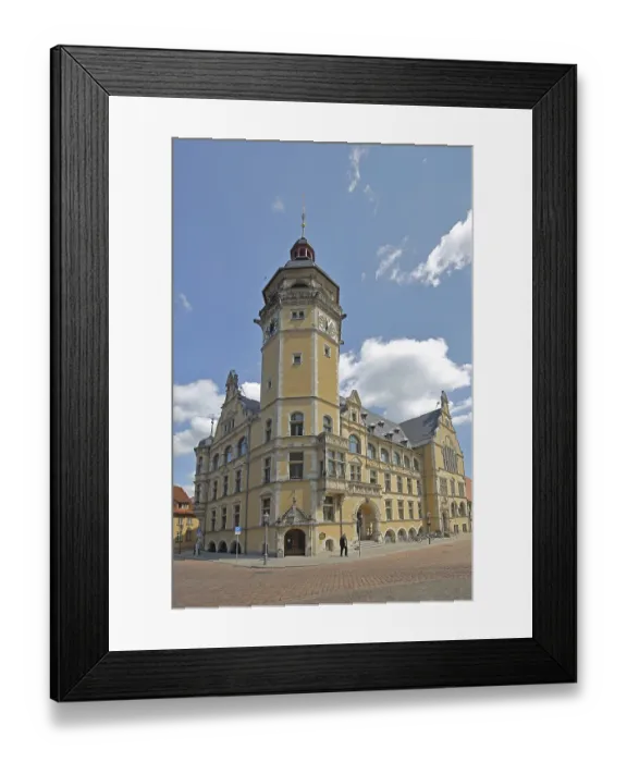 Framed Print : Baroque town hall, Kothen Framed Print : Baroque town hall, Kothen
