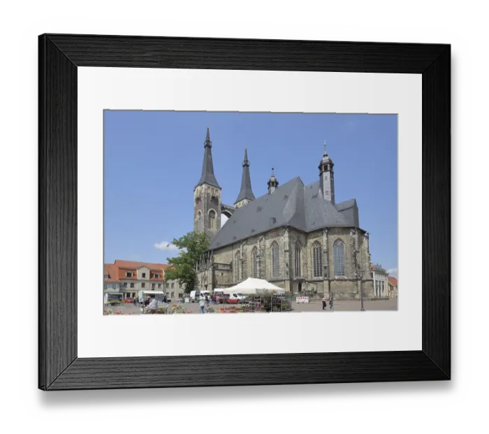 Framed Print : Late Gothic St Jacob's Church