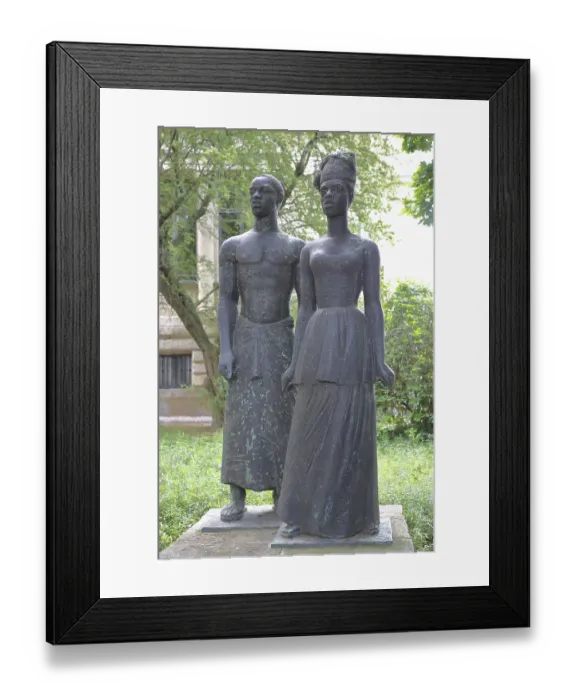 Framed Print : Free Africa by Gerhard Geyer 1961