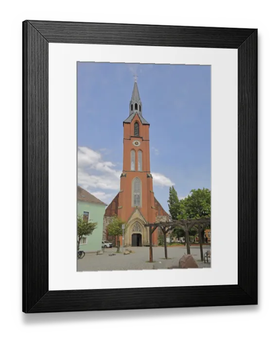 Framed Print : Neo-Gothic St Mary's Church Framed Print : Neo-Gothic St Mary's Church