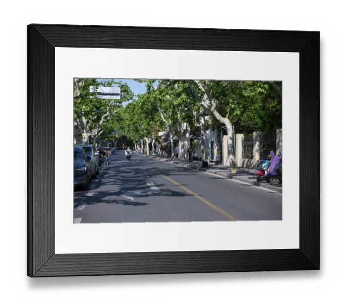 Framed Print : French Concession, French Quarter Framed Print : French Concession, French Quarter