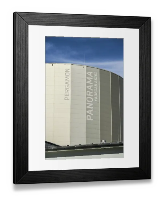 Framed Print : Pergamon Museum, Panorama, Rotunda by Yadegar Asisi Framed Print : Pergamon Museum, Panorama, Rotunda by Yadegar Asisi