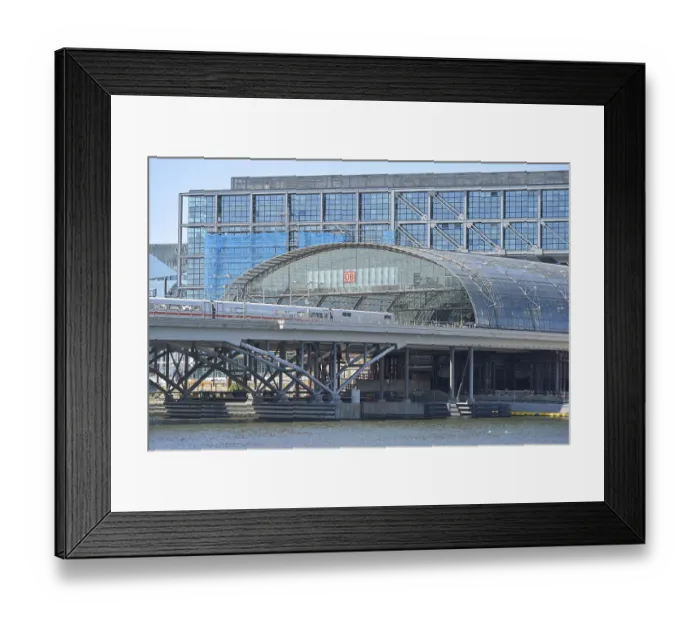 Framed Print : Central Station, Humboldthafen Framed Print : Central Station, Humboldthafen