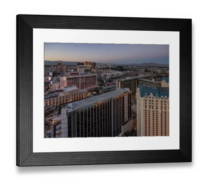 Framed Print : High Roller Observation Wheel and The Sphere in Las Vegas Framed Print : High Roller Observation Wheel and The Sphere in Las Vegas