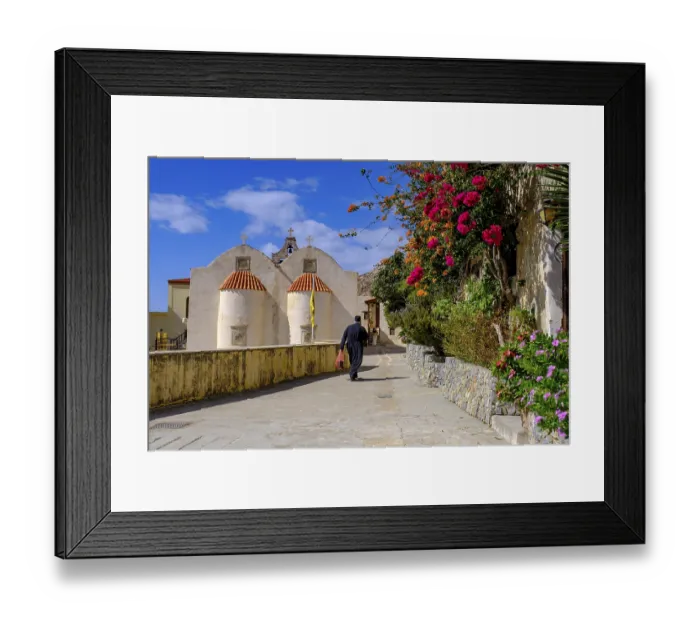 Framed Print : New Preveli Monastery, Preveli Monastery Framed Print : New Preveli Monastery, Preveli Monastery