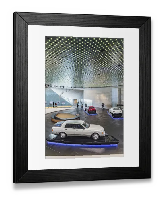 Framed Print : Mercedes-Benz Auto 2000 from 1981 Framed Print : Mercedes-Benz Auto 2000 from 1981