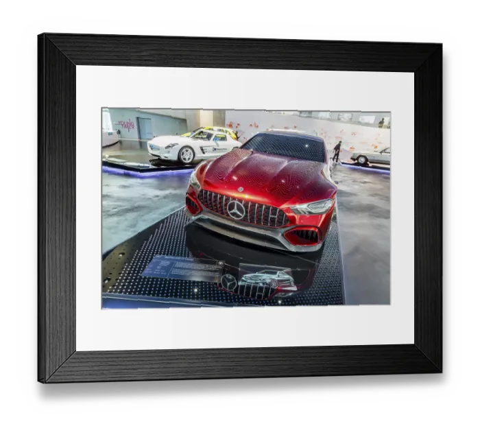 Framed Print : Mercedes-AMG GT Concept from 2017