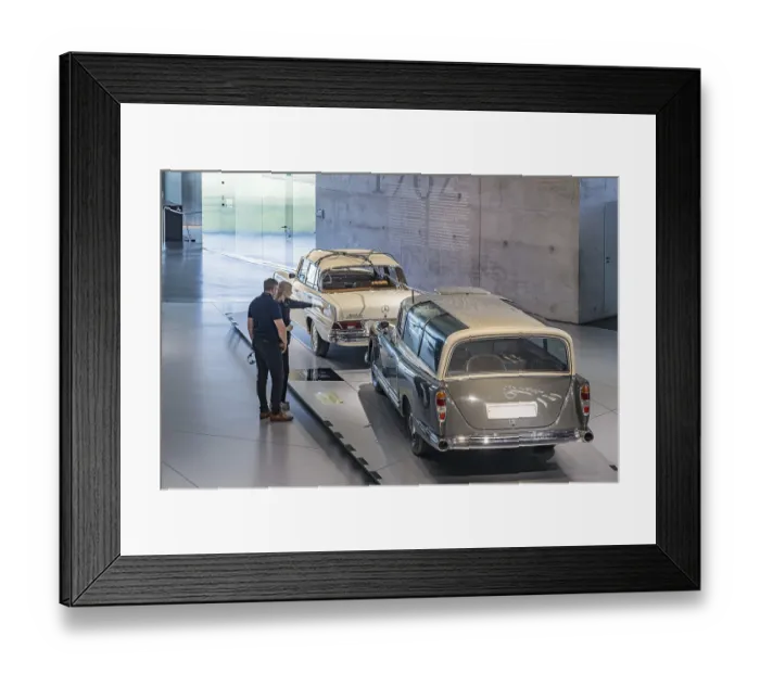 Framed Print : Mercedes-Benz 300 test vehicle from 1960 Framed Print : Mercedes-Benz 300 test vehicle from 1960