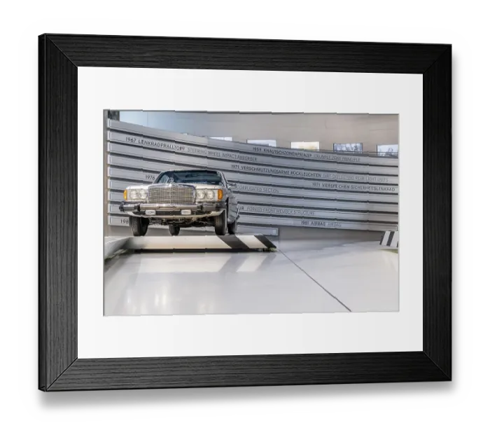 Framed Print : Mercedes-Benz 300 SD from 1980