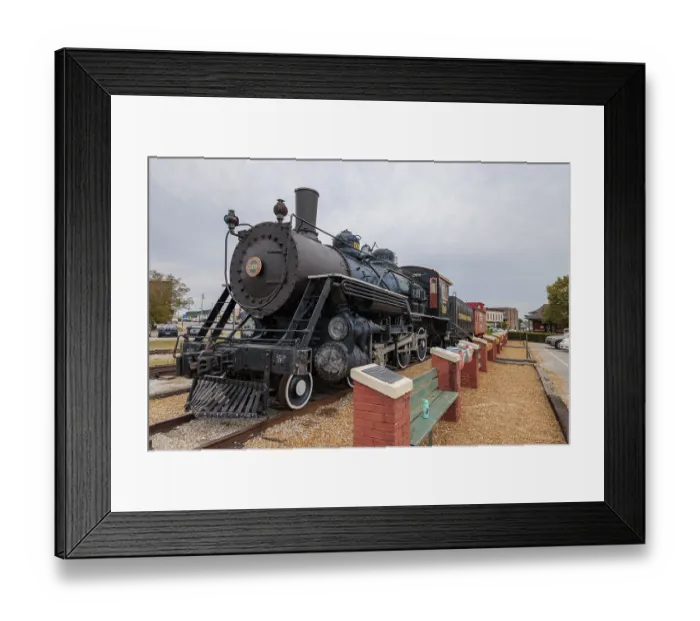 Framed Print : Historic Tennessee Central train with BAldwin Locomotive Works Engine 509 Framed Print : Historic Tennessee Central train with BAldwin Locomotive Works Engine 509