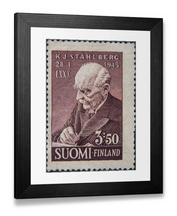 Framed Print : Kaarlo Juho Stahlberg, (1865) Framed Print : Kaarlo Juho Stahlberg, (1865)