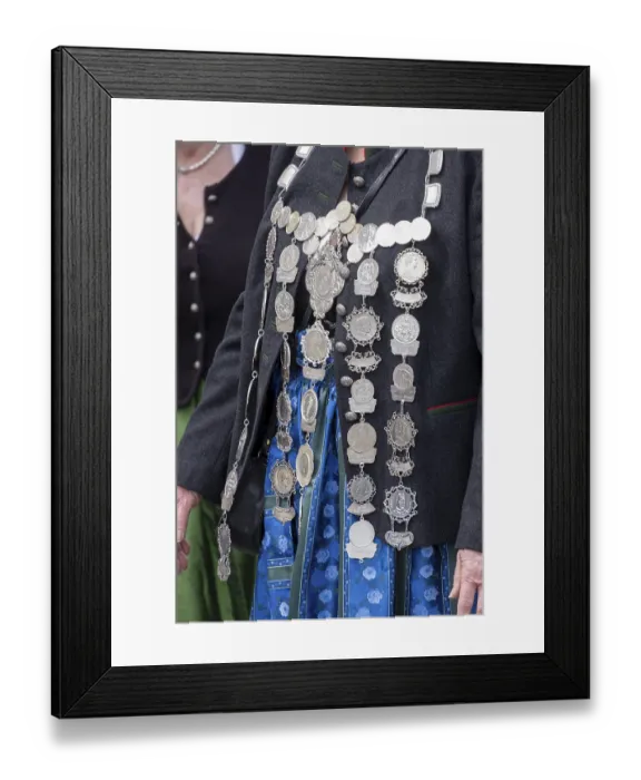 Framed Print : Queen shooter, traditional traditional costume and shooting club Framed Print : Queen shooter, traditional traditional costume and shooting club