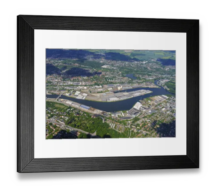 Framed Print : Lubeck, Schleswig-Holstein Framed Print : Lubeck, Schleswig-Holstein