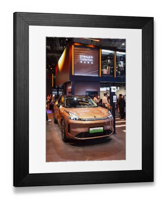 Framed Print : Vehicle, car, electric car, electromobility Framed Print : Vehicle, car, electric car, electromobility