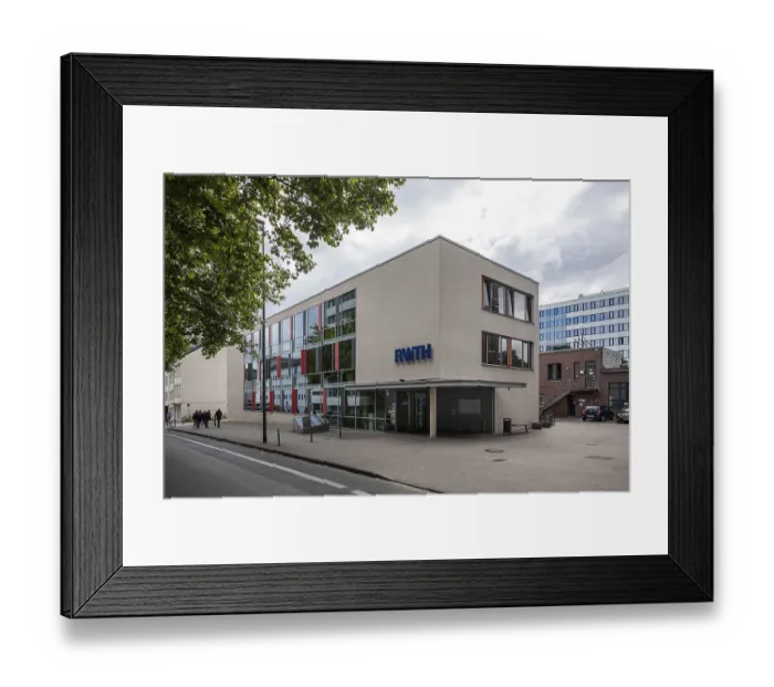 Framed Print : RWTH - Aachen, North Rhine-Westphalia, Germany Framed Print : RWTH - Aachen, North Rhine-Westphalia, Germany