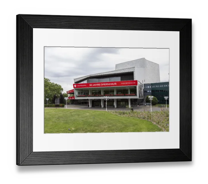 Framed Print : Opera House - Bonn, North Rhine-Westphalia