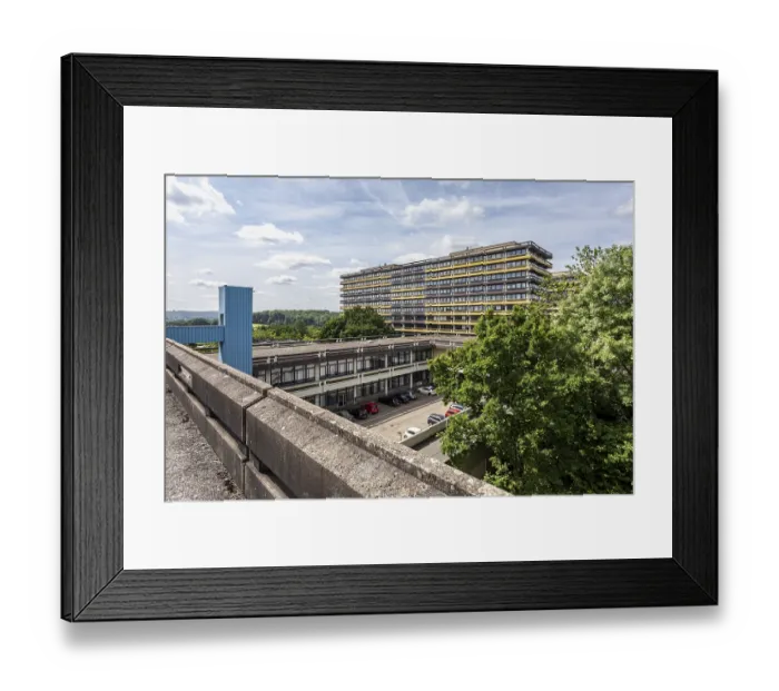 Framed Print : Ruhr-Universitat Bochum, RUB