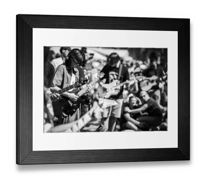 Framed Print : World Guitar Record concert in the Wroc|aw market square Framed Print : World Guitar Record concert in the Wroc|aw market square