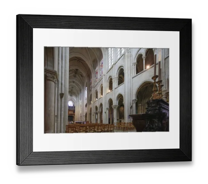 Framed Print : Notre-Dame Cathedral in Gothic style Framed Print : Notre-Dame Cathedral in Gothic style