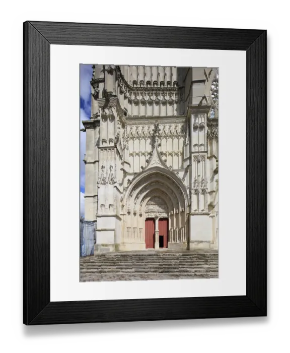 Framed Print : Saint-Etienne Cathedral Gothic-style cathedral Framed Print : Saint-Etienne Cathedral Gothic-style cathedral