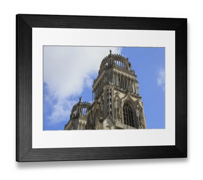 Framed Print : Sainte-Croix d'Orleans Cathedral in Gothic style Framed Print : Sainte-Croix d'Orleans Cathedral in Gothic style